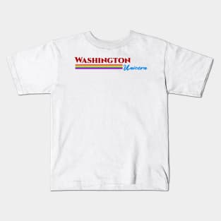 Washington Unicorn Gift Kids T-Shirt